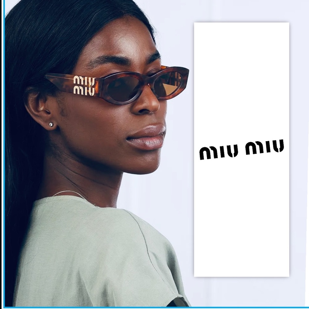 New Designer Inspired Oval Sunglasses